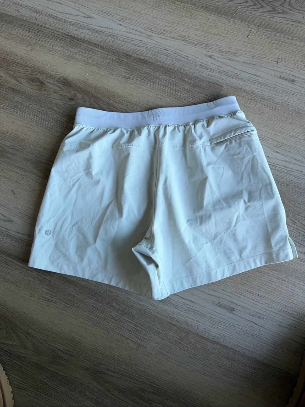 lululemon athletica Men's Cream Athletic Shorts